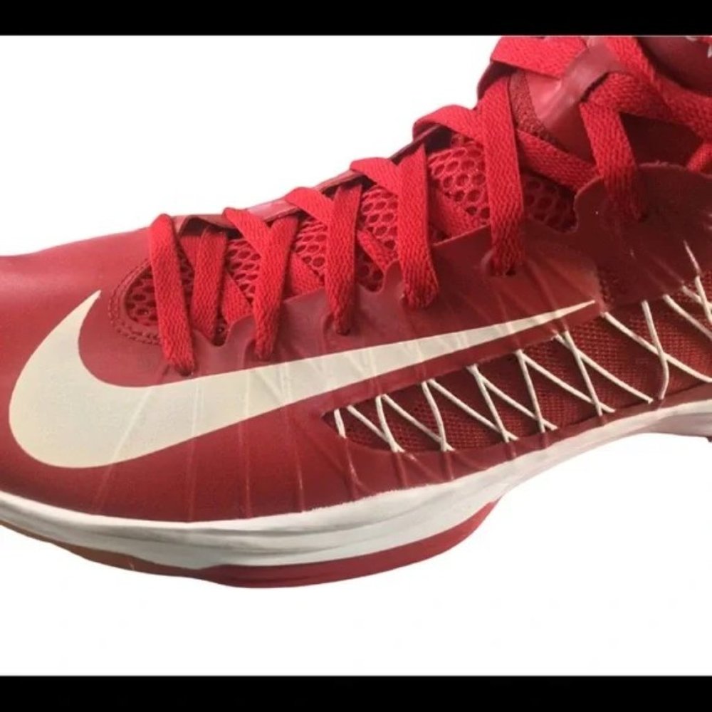 SOLD! Nike Hyperdunk 2012 basketball shoe red/white Size 16 - Picture 11 of 16